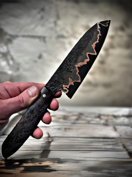 Go-Mai Copper Chef Knife