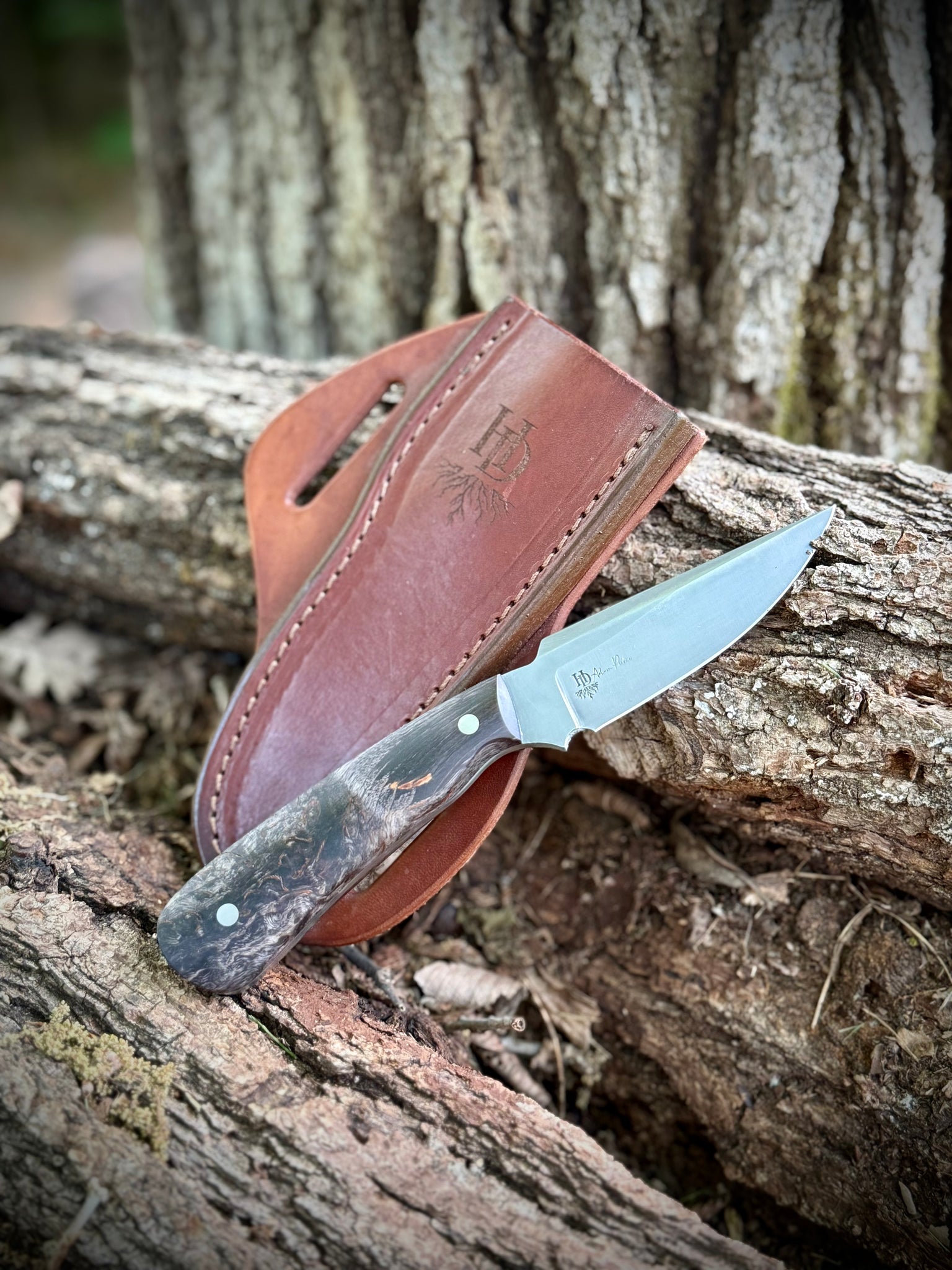 Hunter with patina