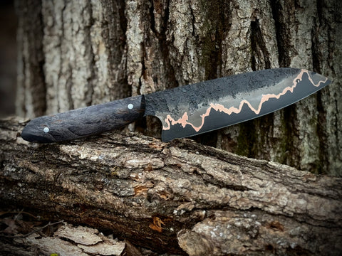 Go-Mai Copper Chef Knife